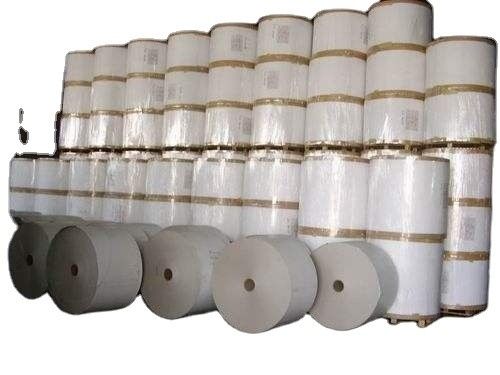 Glanzend lamineerbaar thermisch overdrachtslabel Jumbo Roll voor aangepaste zelfklevende papieren sticker
