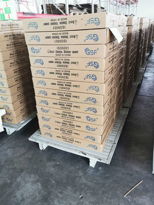 Glanzend lamineerbaar thermisch overdrachtslabel Jumbo Roll voor aangepaste zelfklevende papieren sticker