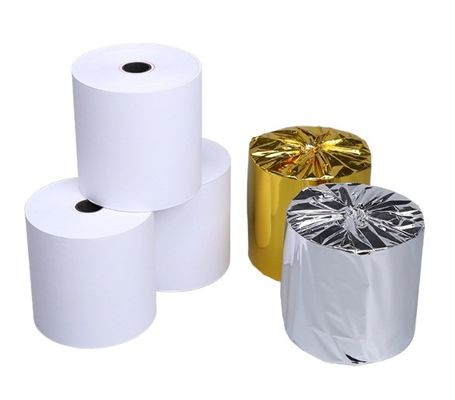Druk 1-8 kleuren thermisch papier rollen 80X70 voor kassa- en kassaapparatuur coating ongecoat