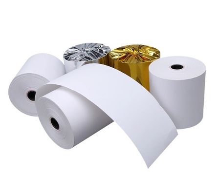 Druk 1-8 kleuren thermisch papier rollen 80X70 voor kassa- en kassaapparatuur coating ongecoat