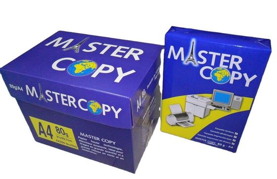 70g 75g 80g A4 kopieerpapier Jumbo Roll Pulp Material Mixed Pulp Oppervlak glans 45%