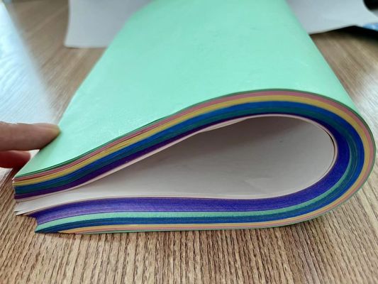 Afdrukken met vochtbestendige, aanpasbare koolstofloze papier en duplexplaten