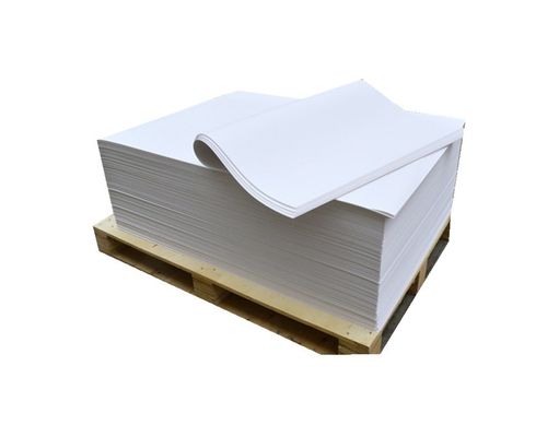 Niet-gecoat wit offset-afdrukpapier zonder hout in vellen voor boekbinding
