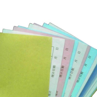 Gecoat 100% originele houtpulp koolstofvrij/NCR-papier voor het afdrukken van blauw en zwart beeld