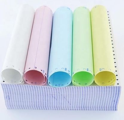 Industriële Ncr Carbonised Continuous Carbonless Copy Paper met douanevoorschriften