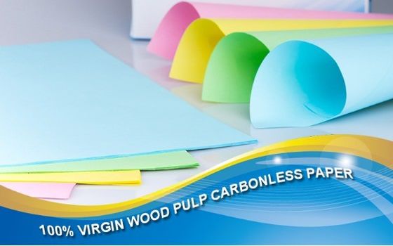 Industriële Ncr Carbonised Continuous Carbonless Copy Paper met douanevoorschriften