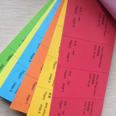 Traceringspapier 55-150 gram Rood/Geel/Groen/Roze Kleur Houtvrij Offsetpapier/Bondpapier