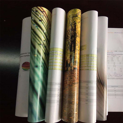 Offsetprinting Compatible Double Side Coated White C2S Glossy Art Paper voor brochures