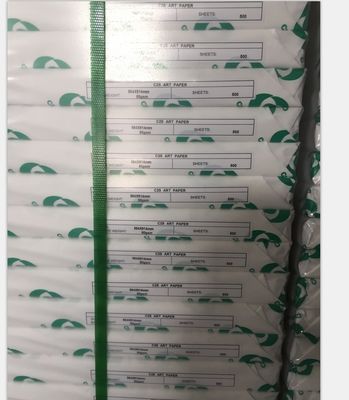 Bondpapier 80-250 gram kunstpapier mat in ream pakket met dubbelzijdige coating