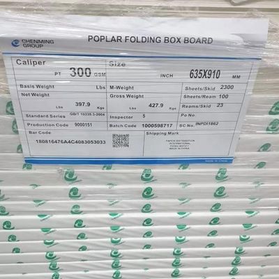 Andere geschenken 250 g 300 g bedekt aan één kant C1s/fbb vouwdoos voor het maken van ansichtkaarten