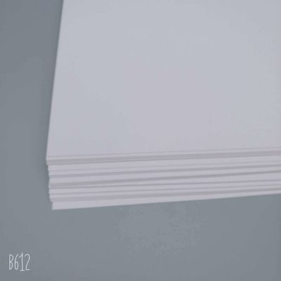 Witte maagdelijke pulp eenzijdig bekleed ivoorplaat voor papierverpakkingsoplossingen uit de molen