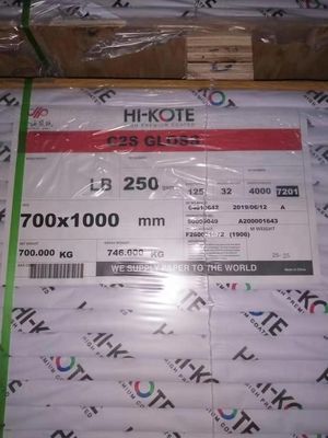 65-133 gm Bondpapier Hi-Kote C2S Gloss/Art bedekt papier van APP