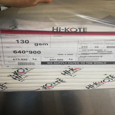 65-133 gm Bondpapier Hi-Kote C2S Gloss/Art bedekt papier van APP