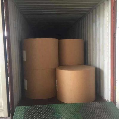 110*68*12 mm Op maat gemaakte bestelling Poplar C1S Coated Ivory Board/ FBB/ Bristol Paper Roll