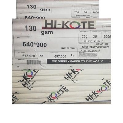 HI-KOTE C2S kunstpapier De perfecte combinatie van en aanpassing voor schrijven