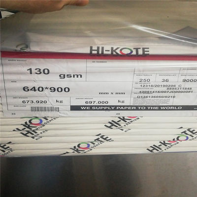 Offsetprinting Compatibel 80/90gsm C2S Art Paper Gloss voor tijdschriftdrukken