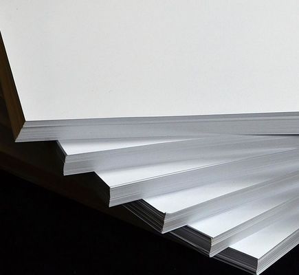 Chemisch-mechanische pulp dubbelzijdig gecoat C1S / C2S fijn hoogglanzend / Matt Art papier
