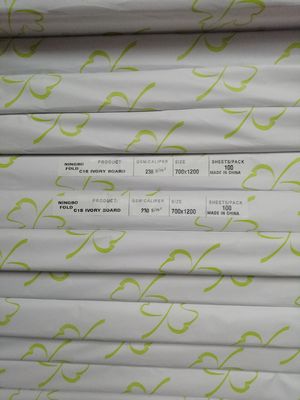 Chemische industrie Essentiële FBB C1S-plaat voor kleefstoffen