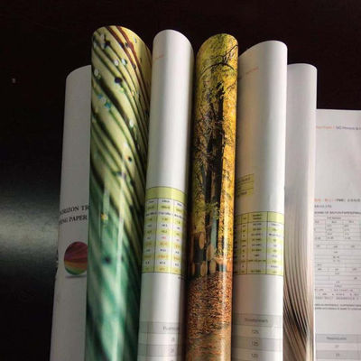 80-200 gram C2S/ Kunstpapier voor tijdschriftdrukken Helderheid 92% Papiertype Schrijfpapier