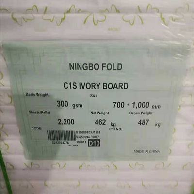 Aanpasbare verpakkingsoplossing Ningbo Fold FBB met wit houtpulpmateriaal