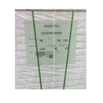 Houtpulp FBB Ivory Board van Ningbo Fold accepteert een bestelling op maat en is aanpasbaar